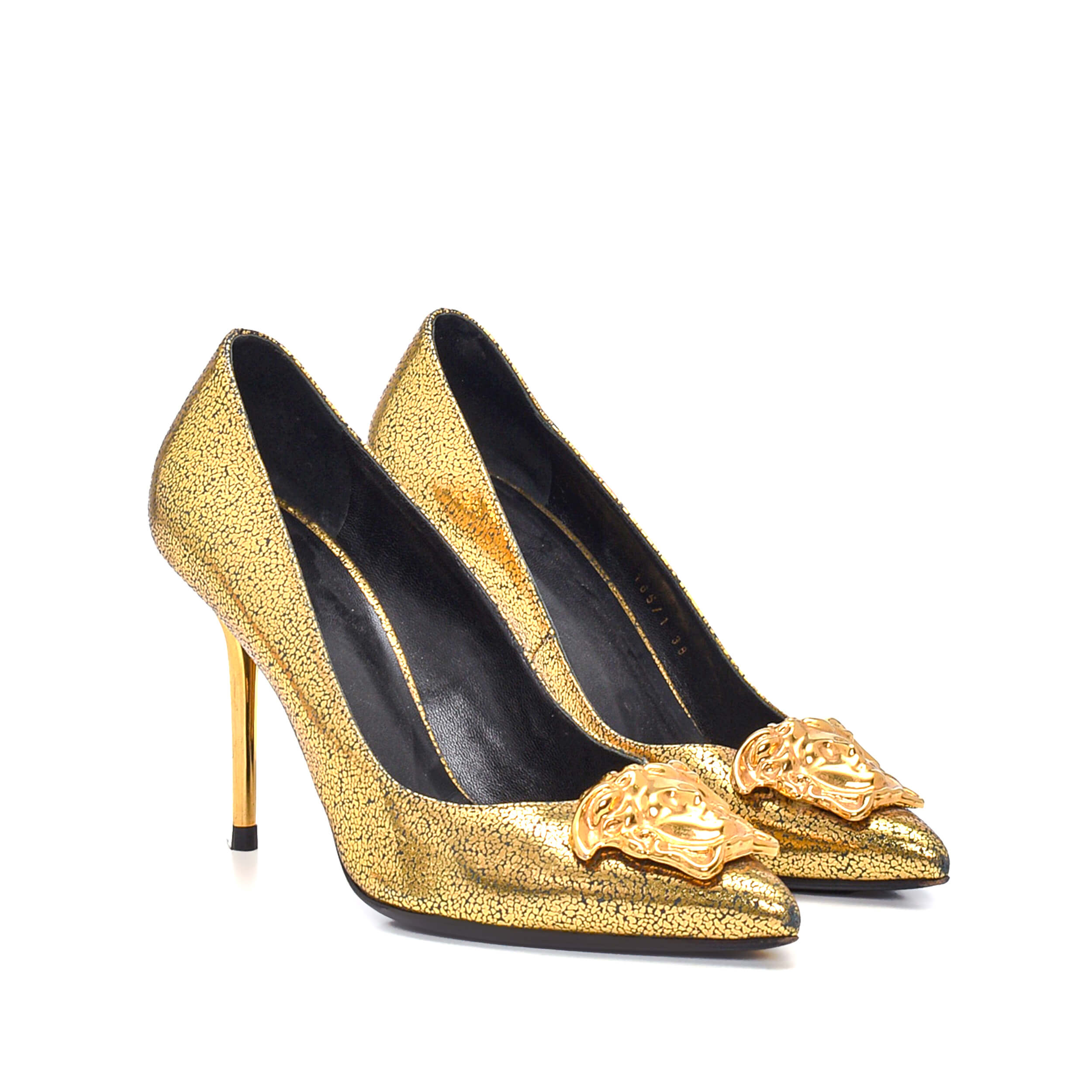 Versace - Gold Iconic Medusa Pump